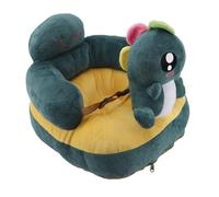 Generic La Sedia da Seduta Regolabile per L'apprendimento per Bambini Previene le Cadute Seggiolino Portatile in Peluche per Bambini Seduti Sul Pavimento Morbido (GREEN)