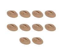 Generic Labbra Finte in Silicone 10 Pezzi per Simulazione di Labbra Finte 3D, Elastiche Morbide per L'insegnamento della Visualizzazione del Modello, in Silicone per Ampia Applicazione 3 X 2 X 0,8