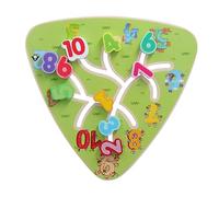 Generic Labirinto Puzzle in Legno Giocattolo per Bambini, Gioco Multidimensionale di Coordinazione Occhio Mano, Migliora la Forza Fisica, Ideale per Bambini Dai 3 Anni in su, Vernice a Base D'Acqua