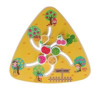 Generic Labirinto Puzzle in Legno Giocattolo per Bambini, Gioco Multidimensionale di Coordinazione Occhio Mano, Migliora la Forza Fisica, Ideale per Bambini Dai 3 Anni in su, Vernice a Base D'Acqua