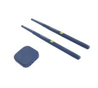 Generic L'Air Drum Set Bacchette Elettriche Portatili per Batteria Ad Aria per Principianti Kit di Batteria Virtuale per Home Office Bambini Adulti (BLUE)