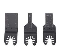 Generic Lame per Multiutensile Oscillanti Taglio Forte per Metallo Legno Set di Lame Universali da 3 Pezzi per L'apertura di Fori per Utensili Elettrici