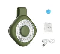 Generic Lampada da Lavoro Magnetica a LED Luce di Riempimento Portatile Compatta per Telefono 6 modalità di Illuminazione per Fotografia Lettura Campeggio con Spia Rossa D22 Magnete in Silicone ABS