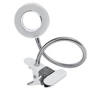 Generic Lampada da Tavolo a LED Pieghevole per Manicure e Extension Ciglia, Luce D'ombra Uniforme senza Sfarfallio, Piccola e Portatile per Salone di Bellezza e Uso Professionale