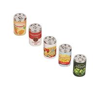 Generic Lattine di Frutta in Miniatura per Box/Cover delle Bambole, Accessori Decorativi per Mini Bevande di Alta qualità, Ornamenti da Tavolo Perfetti per Mini Cucina e Sala da Pranzo (Cibo