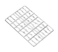 Generic Lavagna con Numeri e Lettere per Mini Casa delle Bambole Non Tossica, Ideale per Mobili in Scala 1/12, per Promuovere le capacità Motorie e L'apprendimento del Vocabolario (SILVER)