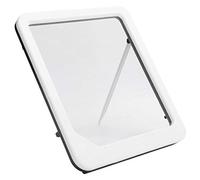 Generic Lavagna Elettronica per Bambini, Tavoletta Artistica Colorata con Gomma - Ideale per Disegnare, Scrivere e Comunicazioni Familiari, Materiale Ecologico 20x23 Cm (WHITE)