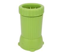 Generic Lavapiedi Elettrico per Cani, con Design Divertente e Base a Ventosa, Lavapiedi Portatile per Animali Domestici, Pulizia Che Fa Risparmiare Tempo (GREEN)