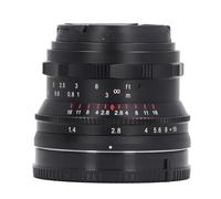 Generic Le Lenti F1.4 da 35 Mm, Apertura più Grande Focus a Fuoco Elettronico con Rivestimento Multistrato Grandangolare per A7 A7II A7R A7RII X-3 NEX-3N (BLACK)