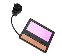 Generic Lente per Casco per Saldatura con Oscuramento Automatico con Ampia Finestra per Saldatura e Molatura, Carica del Pannello Solare, Adatta per Saldatori, 110 * 90 Mm