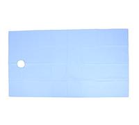 Generic Lenzuola Impermeabili per Salone di Bellezza Copri Lettino Massaggio SPA Delicato Sulla Pelle, Lenzuola Resistenti Agli Oli Essenziali, 45,3 X 78,7 Pollici (BLUE)