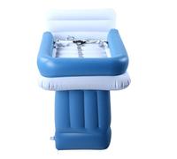 Generic Lettino Gonfiabile per Aereo per Bambini per Viaggi Confortevoli, Materasso Floccato in PVC per Aereo, Auto, Treno, Portatile, Leggero