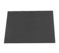 Generic Letto in Vetro per Stampanti 3D, Foglio PEI 250x250x4mm Crystal in Cristallo in Carbonio Piattaforma di Vetro Durevole Ad Alta Durezza per Stampante 3D per Modelli e