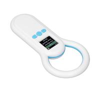 Generic Lettore di Etichette per Animali Portatile da 134,2 KHz per Scanner per Microchip per Animali Domestici Prestazioni Migliorate per L'identificazione degli Gestione delle Risorse Materiale ABS