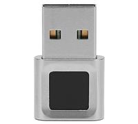 Generic Lettore di Impronte Digitali USB, Sensore di Impronte Digitali Hello Ad Alta sensibilità con Corrispondenza Rapida a 360 Gradi con Materiale in Lega di Zinco