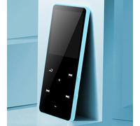 Generic Lettore MP3 con Suono Nitido Schermo Portatile a Colori da 1,8" Lettore Digitale Altoparlante Incorporato per gli Amanti della Musica/Bianco/Rosa/Blu/Oro (#13)