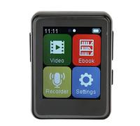 Generic Lettore MP3 HiFi Bluetooth 5.0 con Touchscreen Completo e Radio FM per Audiofili Corpo in Metallo Display da 1,8 Pollici (Scheda di memoria da 128 GB)