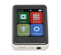 Generic Lettore MP3 HiFi Bluetooth 5.0 con Touchscreen Completo e Radio FM per Audiofili Corpo in Metallo Display da 1,8 Pollici (Scheda di memoria da 256 GB)