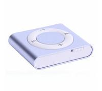 Generic Lettore MP3 Lettore Musicale Portatile in Lega di Alluminio con Audio HiFi per Studenti e Bambini Dimensioni Compatte (Viola)