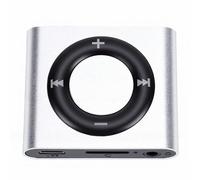 Generic Lettore MP3 Lettore Musicale Portatile in Lega di Alluminio con Audio HiFi per Studenti e Bambini Dimensioni Compatte (grigio argento)