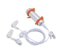 Generic Lettore MP3 Resistente All'acqua per il Nuoto con Memoria da 8 GB, Suono Senza Perdita HIFI e Auricolari Resistenti All'acqua per le Immersioni e il Surf, Robusto Guscio in Alluminio (SILVER)
