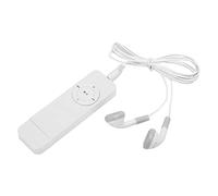 Generic Lettore Musicale Mini MP3 Compatto con Batteria a Lunga Durata, Supporto Memoria da 64 GB, Ideale per Studenti, Corsa, Colore (WHITE)