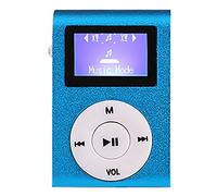 Generic Lettore Musicale MP3 Mini Guscio Metallico Portatile per Studenti Che Eseguono Anti-interferenze Elettromagnetiche con Scheda Brani da 128 M