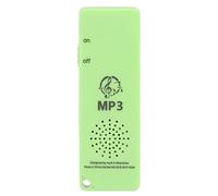 Generic Lettore Musicale MP3 Portatile Mini Supporto Multifunzionale a Lunga Durata della Batteria Scheda di Memoria da 64 GB per i Viaggiatori (GREEN)