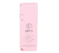 Generic Lettore Musicale MP3 Portatile Mini Supporto Multifunzionale a Lunga Durata della Batteria Scheda di Memoria da 64 GB per i Viaggiatori (PINK)