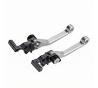 Generic Leva Freno ciclo Regolabile in Alluminio Lavorato a CNC con Braccio Argento E Supporto Nero per IN10 Ricambio Originale Comando Freno Adatta per Elettrica