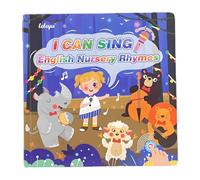 Generic Libri Sonori Interattivi, Filastrocche, Regali di Compleanno, Libri Musicali per L'apprendimento Precoce, Libri Sonori con Canzoni in Inglese per