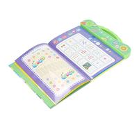 Generic Libri Sonori per L'apprendimento dei Bambini, Giocattoli Educativi per L'apprendimento Dell'arabo, per lo Sviluppo Precoce e Divertente, Plastica, 25,5x23 Cm, 1 Libro e 2 Penne (GREEN)