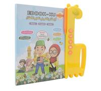 Generic Libro di Apprendimento per Bambini con Penna Macchina per la Lettura di Punti Linguistici Educativi Interattivi per Bambini Multiculturali di 3-6 Anni Inglese Malese Arabo Plastica 11 X 10,8