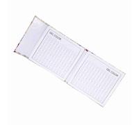 Generic Libro di Carte con Display a Colori per Smalto Gel 120 Slot con Chiusura Magnetica, Scaffale Espositivo per Nail Art Facile Usare e Salvaspazio per Riporre le Punte delle Unghie, Perfetto