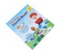Generic Libro Interattivo per Imparare lo Spagnolo e L'inglese per Bambini Dai 3 Anni in su, per Divertirsi, in Plastica, 29x25x2 Cm