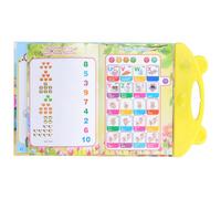 Generic Libro Sonoro Elettronico per Bambini Libro Sonoro per Apprendimento Interattivo Cinese Inglese Birmano, Migliora la Relazione Genitore-figlio, Design Unico, Tipo di articolo: