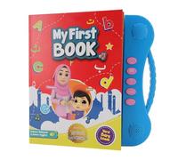 Generic Libro Sonoro Interattivo per Bambini per L'apprendimento Precoce con Funzione di Lettura Puntiforme per i più Piccoli, Giocattolo Educativo per la Casa e la Scuola, Materiale Plastico