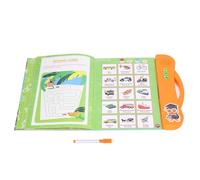 Generic Libro Sonoro Interattivo per Bambini Piccoli con Suoni Divertenti e Motivi di Cartoni Animati, Perfetto per la Casa e i Viaggi (ORANGE)