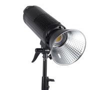 Generic Light Stroboscope Studio, Compatto -prime Gradini Senza Fase in Materia di Plastica in Materia di Plastica 5500K CRI97 + 300W per la Registrazione (Spina europea)