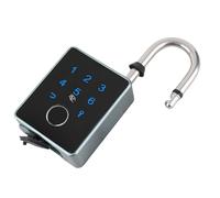 Generic Lucchetto per Impronte Digitali in Lega di Alluminio Lucchetto Intelligente per Impronte Digitali Senza Chiave per Palestra, Ufficio Scolastico, di Sicurezza Compatto per Garage per