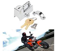 Generic Lucchetto Universale per Casco Moto Lucchetto Antifurto Durevole per Motocicli e Biciclette da 1-1/4 a -/2 Pollici (Colore placcato)
