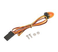 Generic Luce Allarmante per Auto RC Spia LED Compatta con 5 modalità per Veicoli della Polizia e dei Vigili del Fuoco RC 1/10 Durevole e Leggero (YELLOW)