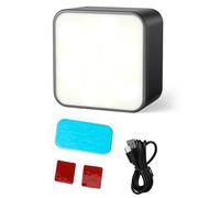 Generic Luce di Riempimento a LED Magnetica a Colori Regolabile per Action Camera, Ampio Utilizzo per la Luce di Riempimento per la Fotografia di Prodotti