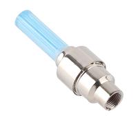 Generic Luce Luminosa a LED per Tappo Valvola Pneumatici per Bici, Lampada per Nucleo Valvola Ruota con Sensore di Movimento, Fantastico Effetto Luminoso per Biciclette