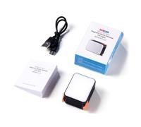 Generic Luce Magnetica Versatile per Fotocamera a LED con modalità SOS per attività All'aperto Luce per Fotocamera D'azione a 5 Livelli di luminosità