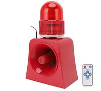 Generic Luce Sirena, IP65 Corna Allarna Esterna Personalizzabile con Basso Consumo di Alimentazione Allarme Ad Allarme Rumoroso per Scuole, Banche, Magazzini, Porte, Gru, Fabbriche