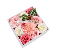 Generic Lussuoso Set di Saponi Floreali in Elegante Confezione Regalo