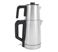 Generic Macchina Elettrica per il tè Turco, Doppia Pentola in Acciaio Inossidabile da 2000 W con Schermo LCD e Anti-ebollizione, capacità di 0,8 L 2,0 L per la Preparazione (Spina europea)