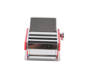Generic Macchina Manuale Multifunzionale per Impasti in Acciaio Inossidabile per Tagliatelle e Wonton Che Regola lo Spessore della Taglierina da 8,5 Pollici (rosso)