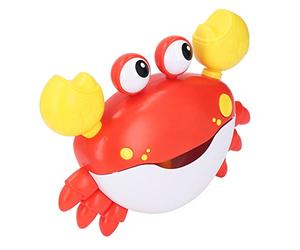 Generic Macchina Musicale da Ballo per Bambini, Soffiatore di di Granchio, Giocattolo per il Bagnetto del Bambino Facile da Installare, Interazione Genitore-figlio, Regalo Perfetto per il Bagno dei